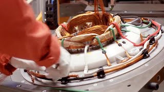 How electric motors are made for cars