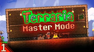 Начало мирного прохождения • Terraria Master Mode #1