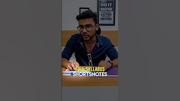 Free JEE Short Notes for JEE Aspirants 🔥❤️ - Wait till End 🤯 #jee #jeeshortnotes #iitjee