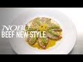 How to Make Sashimi Beef with Mark Edwards of Nobu.