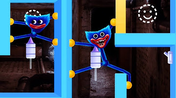 Huggy stretch game level 21-30 🌈😂 funny android gameplay