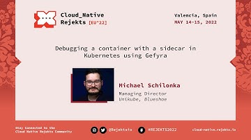 Debugging a container with a sidecar in Kubernetes using Gefyra