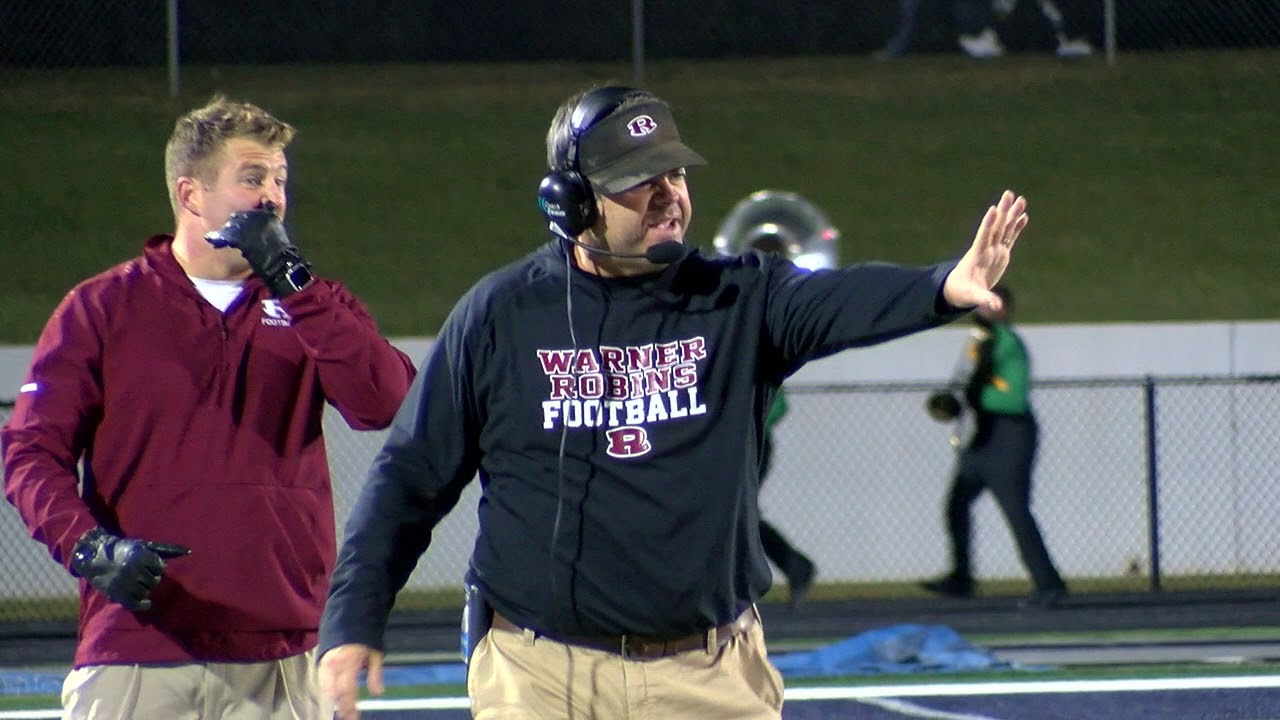 WGXA WARNER ROBINS VS WARE HIGH SCHOOL PLAYOFFS YouTube