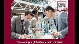 Developing a global leadership mindset webinar