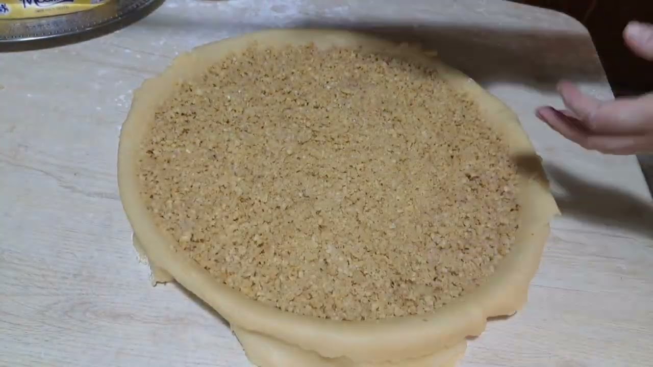 بدون الة توريق ولا ميزان بقلاوة في سينية دائرية قطر 30سم #بقلاوة_سمونة_القالمية