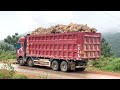 140 tons by 8x4 dumperincredible strongest dump trucks working compilation unbelievable