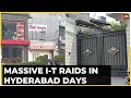 Tax raids at home office premises of hyderabadbased real estate firms