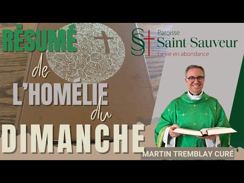 Résumé de l’homélie