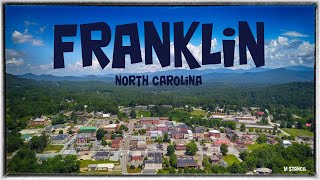 Franklin, NC  The Gem Capital of the World (DJI Mavic Pro Footage)