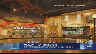 Mililani theater reopens after renovation