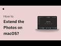 How to Use Extend in Photos on macOS 27