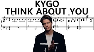 Kygo - Think About You (Piano Cover & Sheet Music)