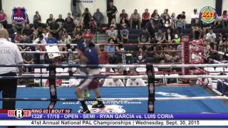 41st Nat. PAL Boxing Tournament | RYAN GARCIA vs. LUIS CORIA