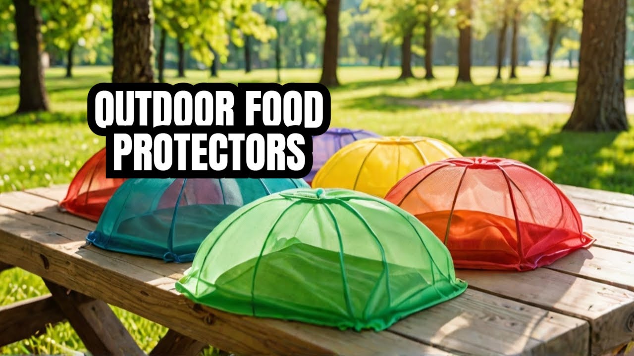 Best Mesh Food Covers for Outdoor Picnics & BBQ | 6-Pack 17"x17" Pop-Up Tents Review
