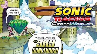 Sky Sanctuary ! Sonic Racing Cross Worlds