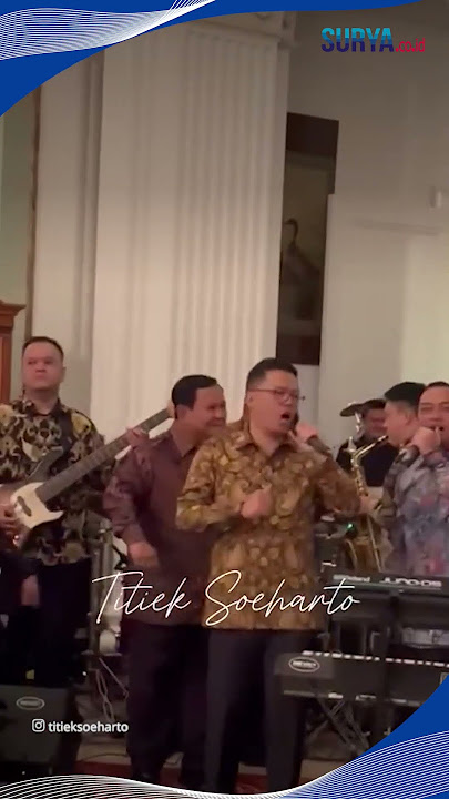Momen Hangat Prabowo Asyik Berjoget & Bernyanyi dengan 3 Anak Presiden RI saat Ultah Titiek Soeharto