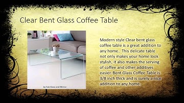Bent Glass Nest Tables Online