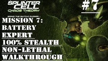 Splinter Cell Chaos Theory Mission 7 100% Stealth Walkthrough No Commentary