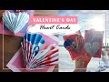 Valentine&#39;s Day Cards | Heart Card DIY Tutorial 💕