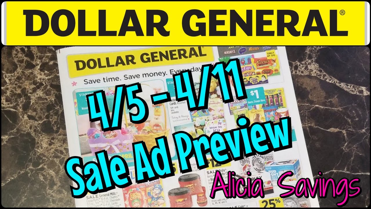 Dollar General  Save time. Save money. Every day.