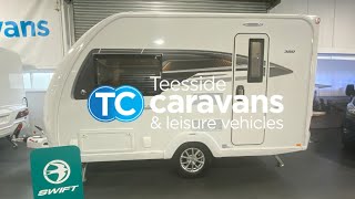 Swift TC Continental Compact 380 NEW 2024 Teesside Caravans Video Tour