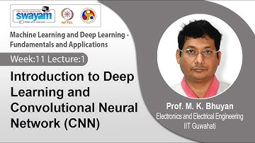 Lec 37: Introduction to Deep Learning and Convolutional Neural Network (CNN)