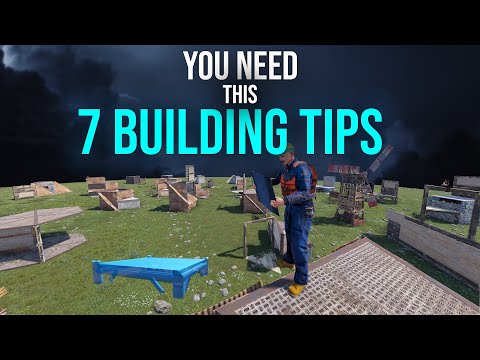 Amazing BUILDING TIPS AND TRICKS You Need To KNOW In RUST !