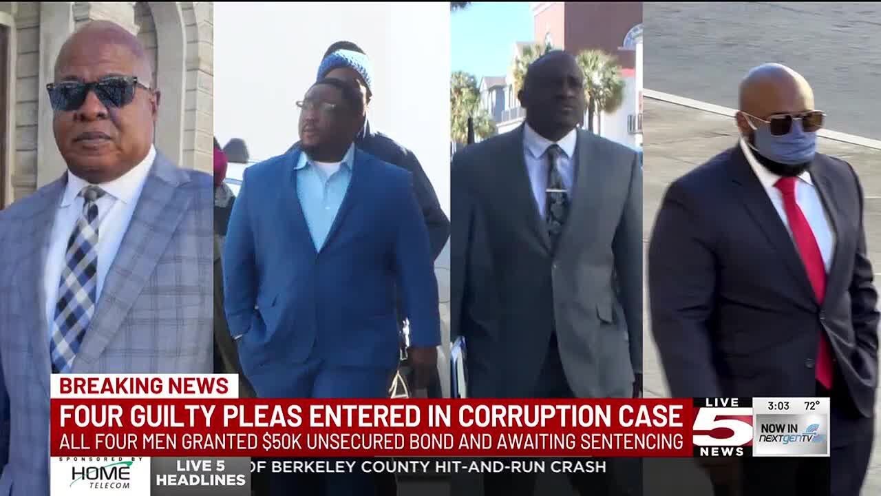VIDEO: 4 guilty pleas entered in corruption case