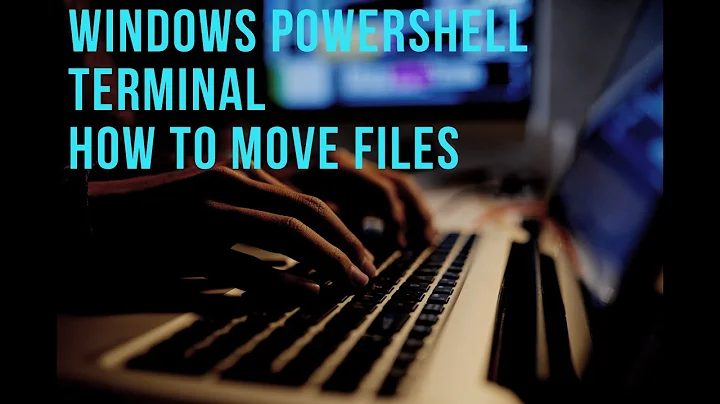 Moving Files into Different Folders Powershell