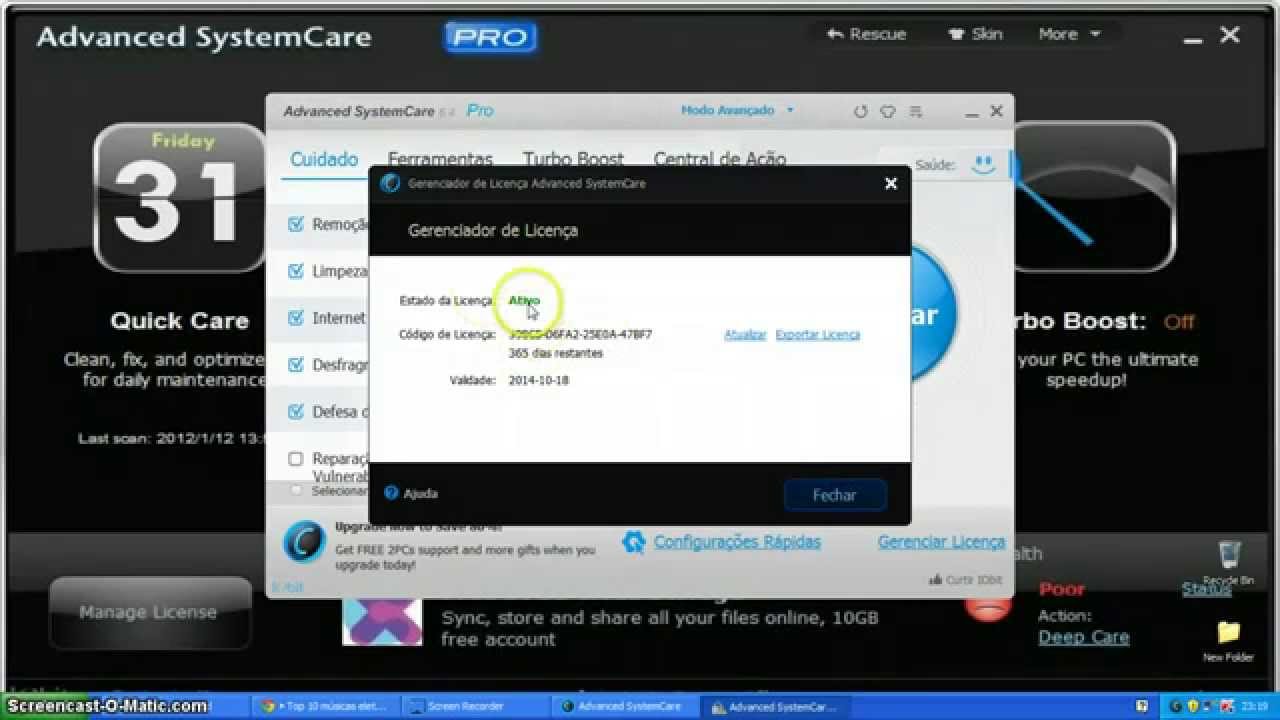 advanced systemcare pro key 8.2