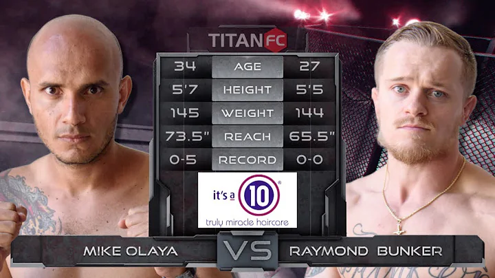 Titan FC 75 x Fighting Force 8: Raymond Bunker vs Mike Olaya
