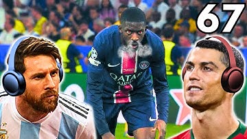 Messi & Ronaldo react: Dembélé Funny Moments! 🤯 | Funny Clips 67