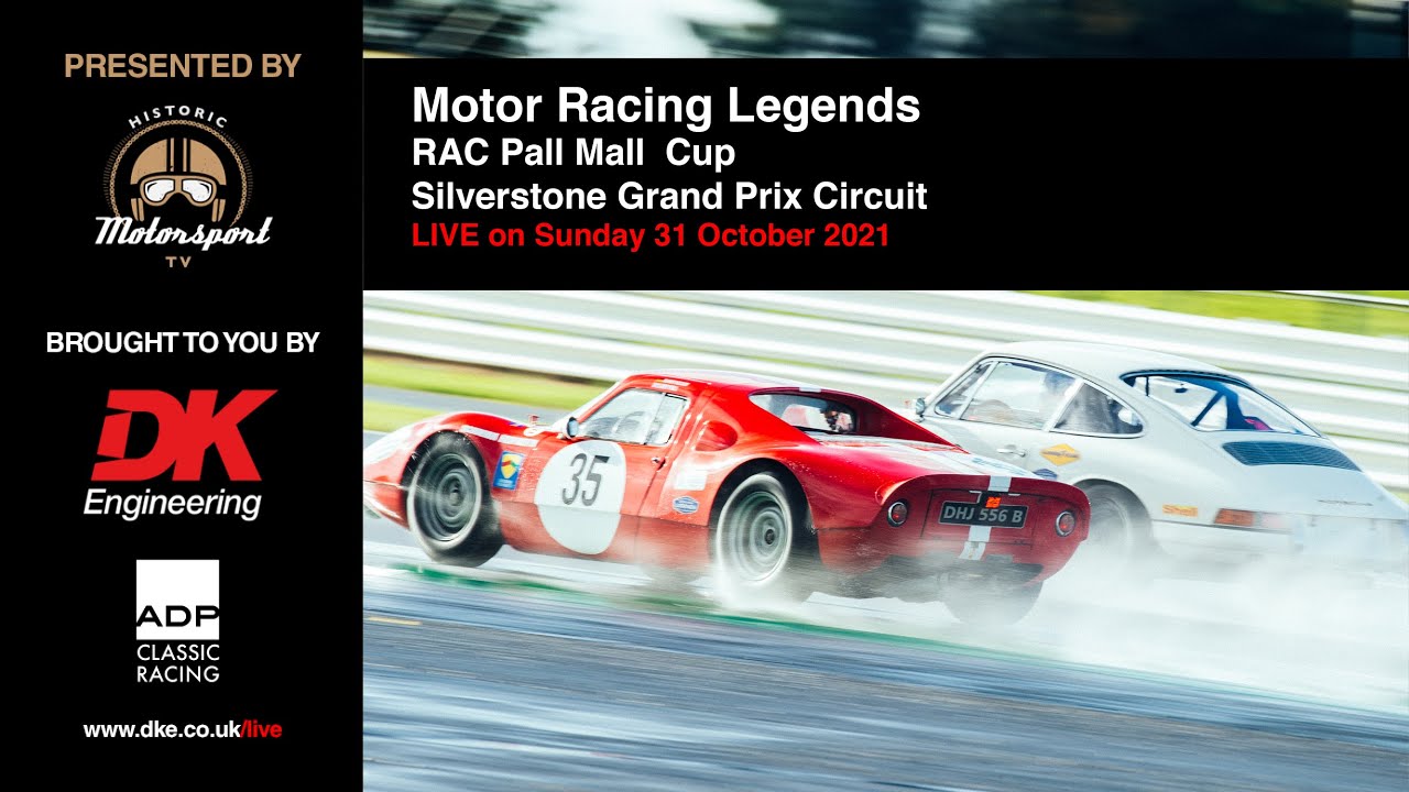 RAC Pall Mall Cup // Motor Racing Legends Silverstone Grand Prix Circuit - Sun 31 Oct 2021