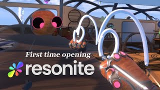 Opening Resonite For My First Time