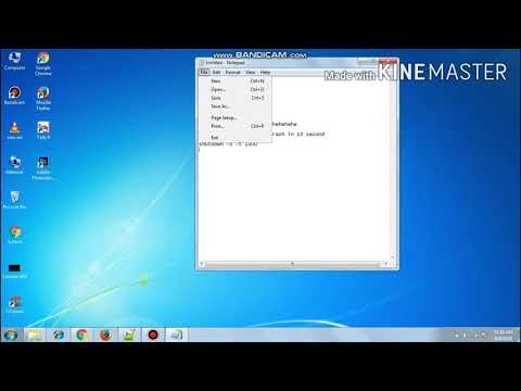 Create I Love You Virus Using Notepad | Ethical Hacking For beginners.