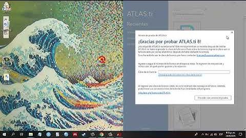 3  Crear, guardar, exportar e importar proyecto en ATLAS.ti 8