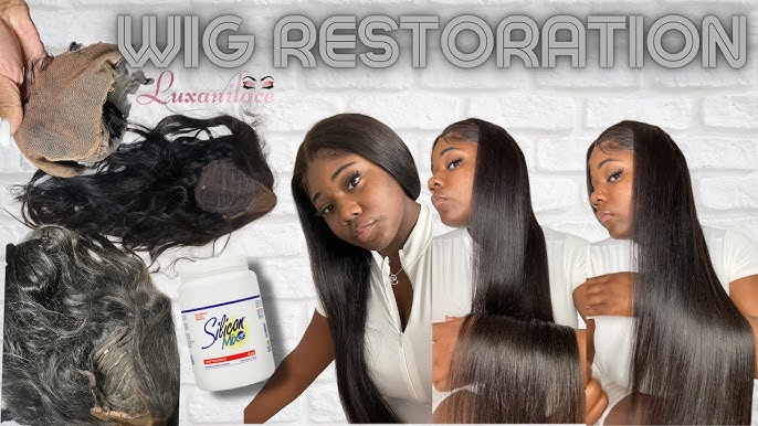 HOW TO DEEP CONDITION YOUR WIG W/ SILICONE MIX