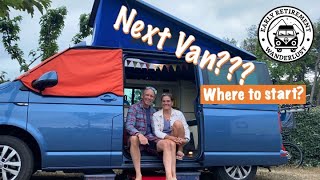 Campervan Comparison: The Options for our next van...