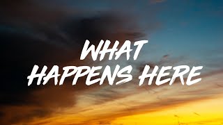 Zara Larsson - What Happens Here (Lyrics)