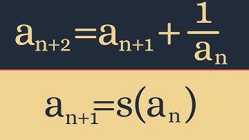 2 viewer suggested recursive sequences.