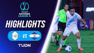 HIGHLIGHTS - Guatemala 6-0 El Salvador | Concacaf Nations League - Jornada 2 2026-27 | TUDN