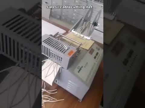 Automatic Computerized Cloth Elastic Mask Ear Loop Tape Cutting Machine