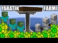 YARATIK FARMI YAPTIM!!! | Minecraft Survival #7
