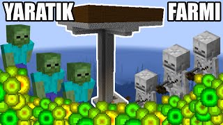 YARATIK FARMI YAPTIM!!! | Minecraft Survival #7