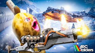 PEANUT Uses the AMPLIFIED HULLCRACKER to TAKE DOWN the GIANT FRIGATE | ARC Raiders