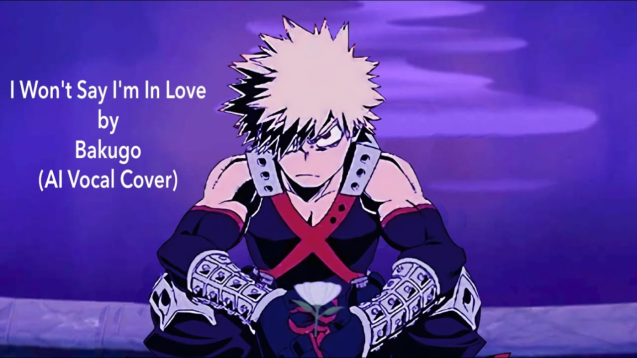 Bakugo sings 