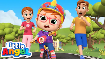 You Can Ride a Bike | Little Angel Kids Songs & Nursery Rhymes