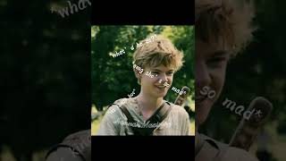#pov Thomas is scared of Y/N so Newt told them to spend an hour in his hut (read description)