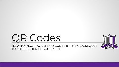 Tech Tuesday   Using QR Codes in the Classroom