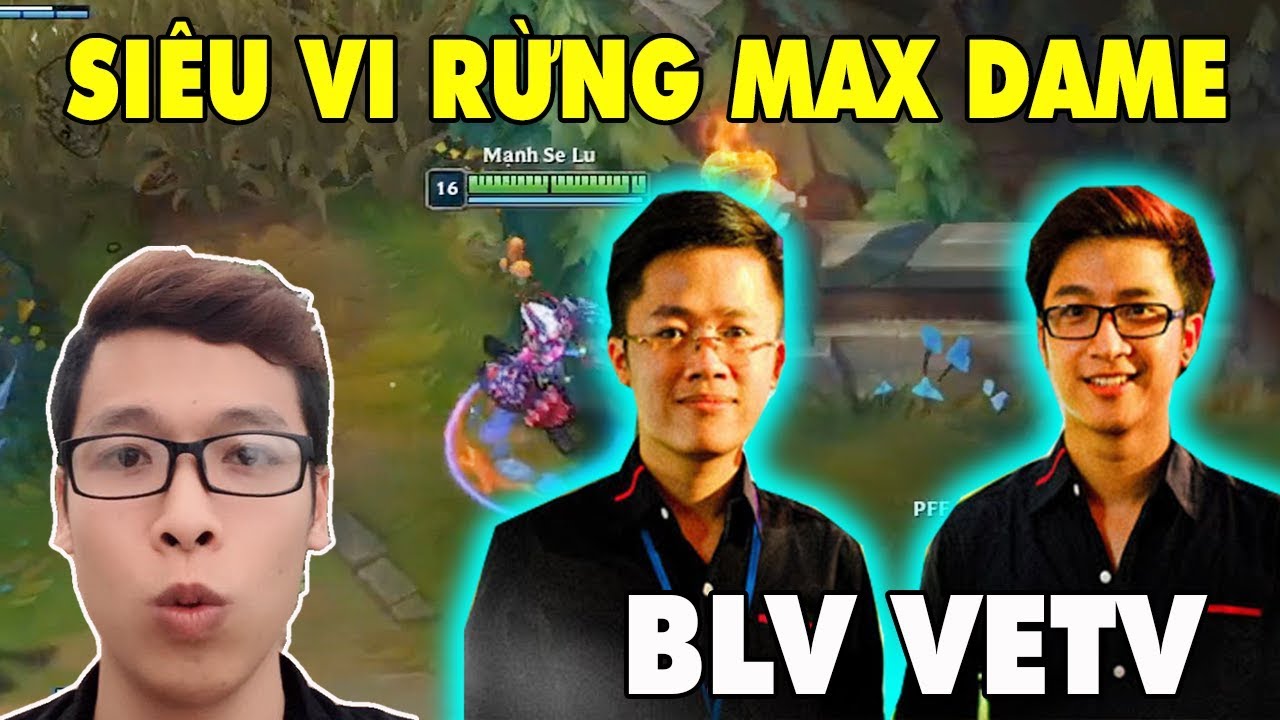 [LMHT] 5 vs 5 Cùng Team VETV | Siêu Vi Rừng Max DAME – 1 Đấm Bốc Hơi | Trâu best Udyr